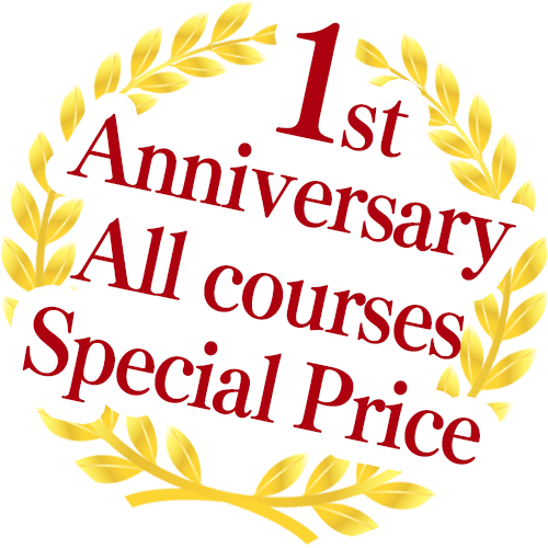 1st Anniversary All courses Special Price